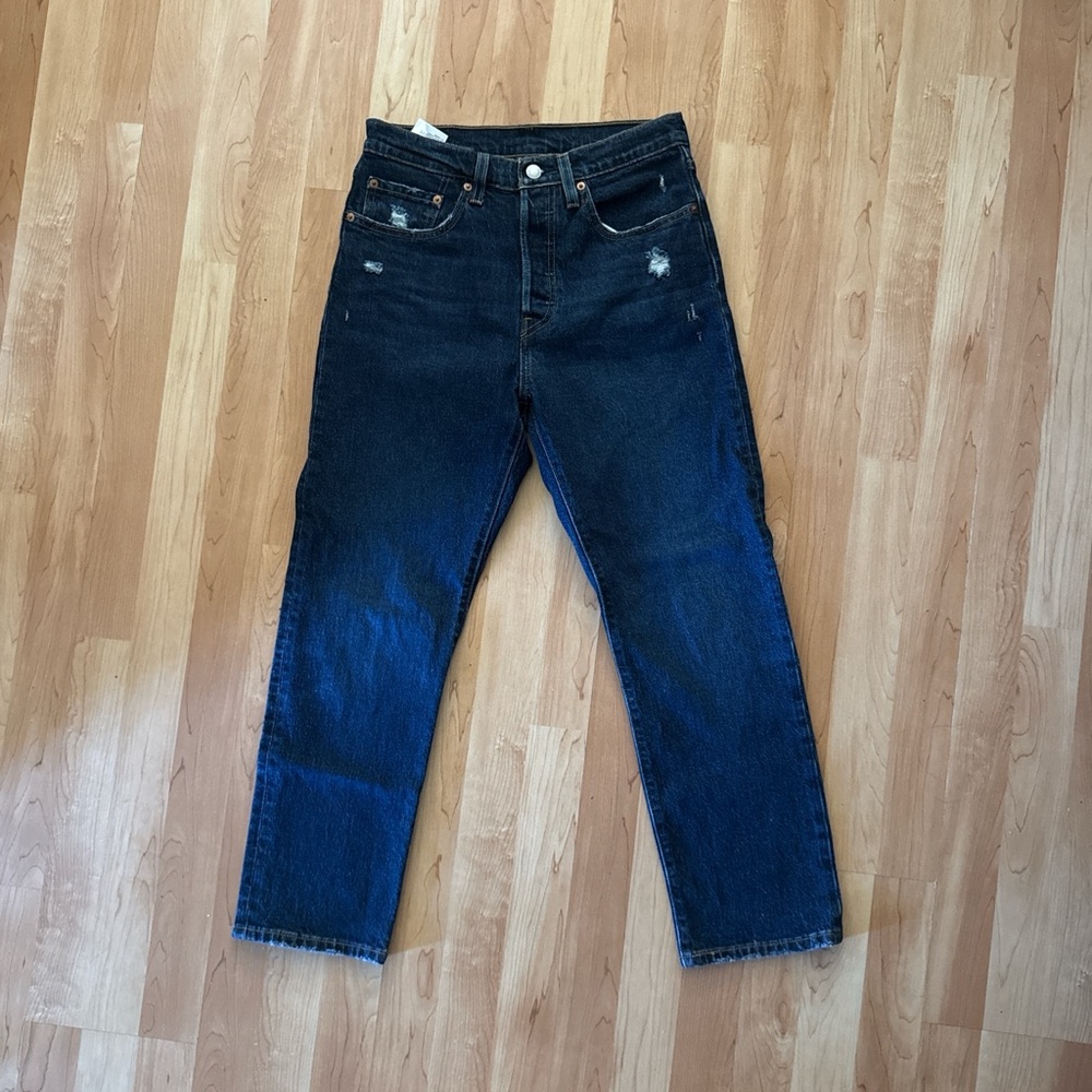 Women's Levi's 501 Blue Jeans